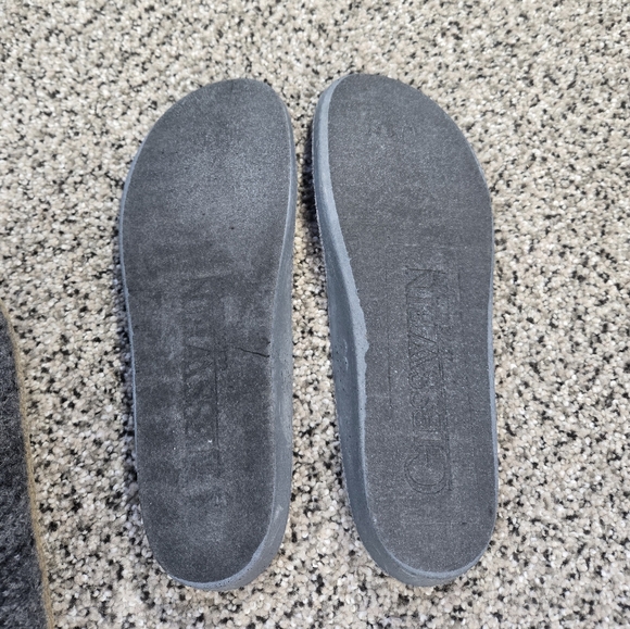 Giesswein Vent Virgin Wool Slippers in Gray Size 38 US 7 Womens MSRP $114 EUC - Picture 13 of 16